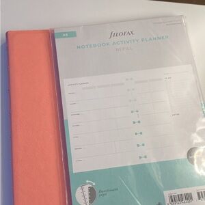 filoFAX A5 Notebook with Undated Activity Planner Refill